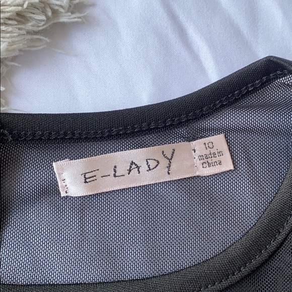 NWOT LF Long Sleeve Mesh Top - Picture 7 of 7